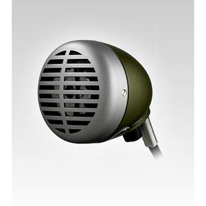 Shure 520DX Green Bullet Omnidirectional Dynamic Harmonica Microphone with Volume Control Explore
