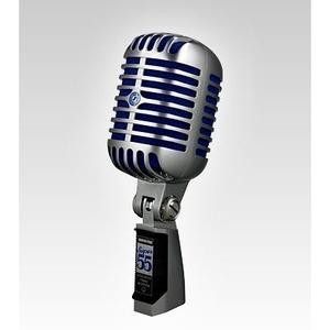 Shure Super55 Supercardioid Dynamic Microphone with Beta 58 Capsule Big Discount For Sale
