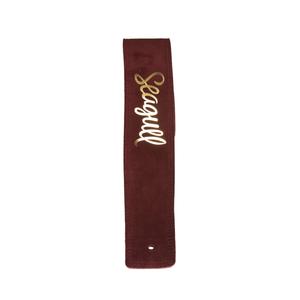 Seagull 048656 Dakota Suede Guitar Strap-Burgundy Cheap Professional