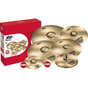 Sabian XSR5007SB XSR Super Set 10" Splash, 14" Hats, 14" Fast Crash, 16" Fast Crash, 18" Fast Crash & 20" Ride Clearance Clearance
