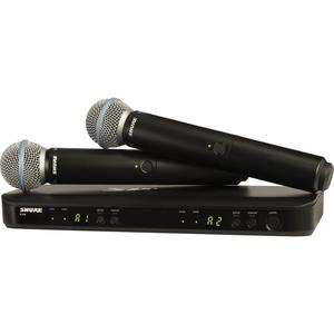 Shure BLX288/B58-H10 Dual Handheld Wireless System with 2-Beta 58A Cheap Outlet Locations