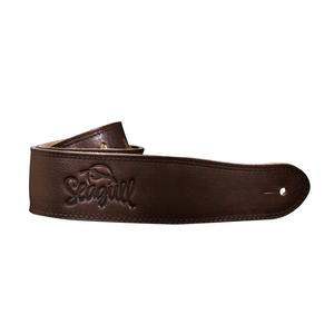 Seagull Hollywood Series Leather Guitar Strap-Brown Marketable Sale Online