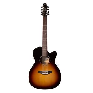 Seagull S12 Series Concert Hall 12-String Acoustic/Electric Guitar with Presys II Pickup-Sunburst Outlet Discount Sale