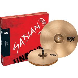 Sabian 45001X B8X First Pack Set 13" Hi Hats, 16" Thin Crash Extremely Cheap Pice