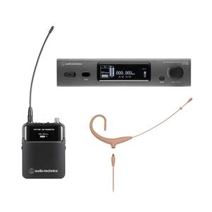 Audio-Technica ATW-3211N892XTH EE1 3000 Series Network Wireless Omnidirectional Earset System, EE1 530 to 590 MHz, Beige Sast For Sale