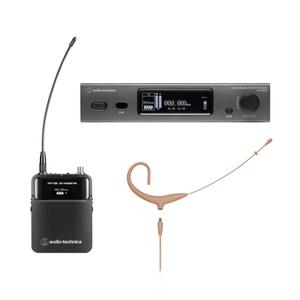 Audio-Technica ATW-3211N892XTH DE2 3000 Series Network Wireless Omnidirectional Earset System, DE2 470-530 MHz, Beige Clearance Perfect