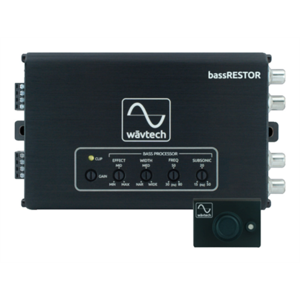 Wavtech BASSRESTOR Bass Restoration Processor, 2 Channel Fashionable For Sale
