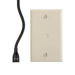 Shure MX202BP/N Mini-Condenser Overhead Microphone with Plate Mount Preamp, No Cartridge Free Shipping Shop For