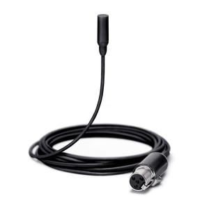 Shure TL48B/O TwinPlex Omnidirectional Subminiature Lavalier Microphone, Black, with TA4F Connector and Accessories High Quality For Sale
