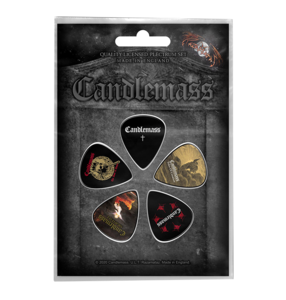 CANDLEMASS - 'Gravestone' Guitar Pick Set Clearance 2025 Unisex