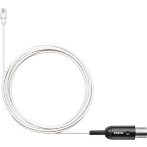 Shure TL47W/O TwinPlex Omnidirectional Subminiature Lavalier Microphone, White, TA4F Connector, No Accessories Outlet Factory Outlet