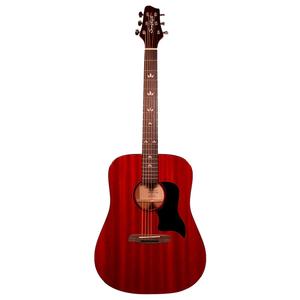 Sawtooth Transparent Cherry Mahogany Acoustic Guitar, Right-Handed Outlet Ebay