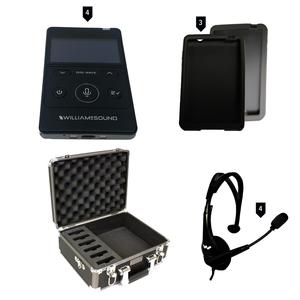 Williams AV DWS COM 4 400 Digi-Wave 400 Wireless Intercom System for up to 4 Participants Clearance Extremely