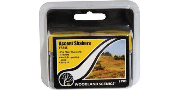 Woodland Scenics 646 Field System -- Accent Shakers pkg(2) A Scale Top Quality Cheap Pice