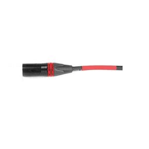 AVLGear CSM4-RAFN-30 XLR Male to XLR Right Angle Female 30 Feet Mic Cable Red with Red Ring Browse
