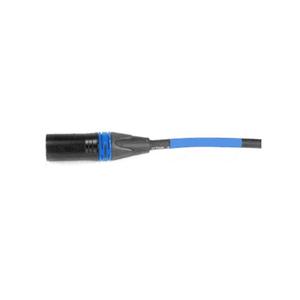 AVLGear CSM4-RAFN-10 XLR Male to XLR Right Angle Female 10 Feet Mic Cable Blue with Blue Ring Sale Fashion