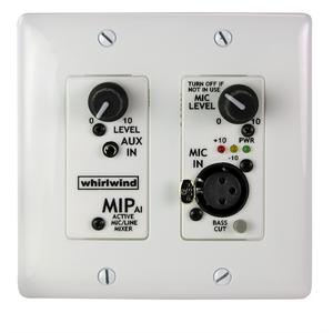 Whirlwind MIPAID 2-Gang Wall Input Plate with XLRF, 3.5mm TRS Inputs, White Amazon Footaction