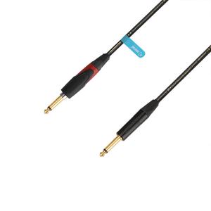 Adam Hall 5 STAR IPP 0600 SILENT 6.3mm Jack TS Instrument Silent Cable, Black, 6-Meters Free Shipping Browse