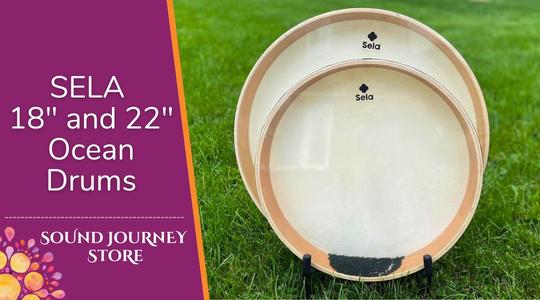 SELA 18" and 22" Ocean Drums Sale 2025 Unisex