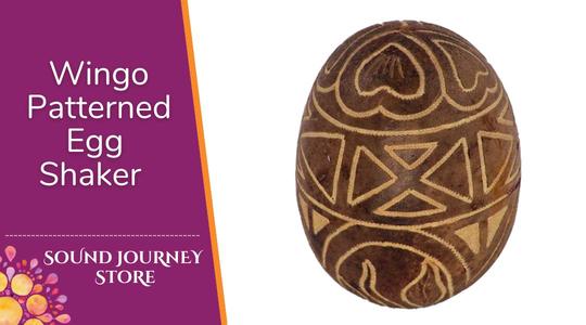 Wingo Patterned Egg Shaker With Paypal Free Shipping