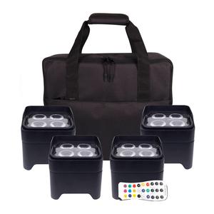ColorKey MobilePar Mini Hex 4 LED 4-Pack Light Fixtures with Carrying Case Cheap Sale 2025