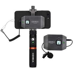 Comica CVM-WS50A UHF 6-Channel Wireless Lavalier Microphone for Smartphones Wholesale Pice Cheap Pice