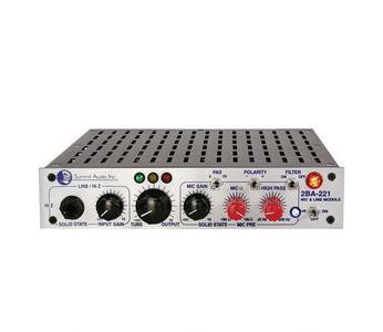 Summit Audio 2BA-221 Microphone and Line Preamplifier Cheap Sale Tumblr
