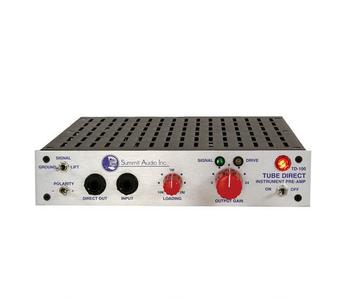 Summit Audio TD-100 Instrument Preamplifier and Tube Direct Box Discount Explore