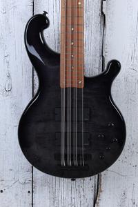 Dean Rhapsody 12 Trans Black 12 String Electric Bass Guitar EMG HH RH12 TBK Clearance Low Pice