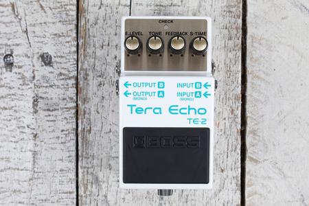 Boss TE-2 Tera Echo Reverb Pedal Electric Guitar Echo/Delay Effects Pedal Outlet Newest