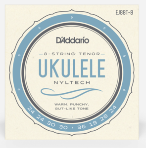 D'Addario EJ88T-8 Nyltech Tenor Ukulele Strings - 8 String Cheap Wiki