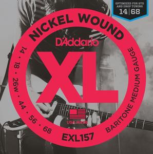 D'Addario EXL157 Baritone Electric Guitar Strings Medium - 14-68 Cheap Pice Free Shipping