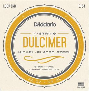 D'Addario EJ64 Phosphor Bronze 4 String Dulcimer Set Cheap Low Shipping