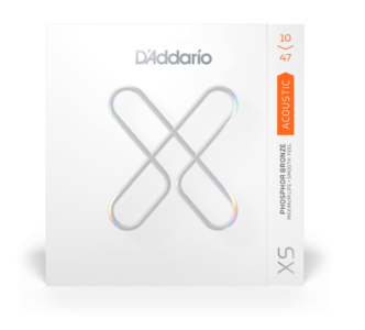 D'Addario XSAPB1047 XS Phosphor Bronze Coated Acoustic Guitar Strings- Extra Light 10-47 Clearance Websites