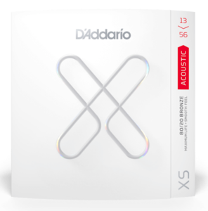 D'Addario XSABR1356 XS 80/20 Bronze Coated Acoustic Guitar Strings- Medium 13-56 Footlocker For Sale