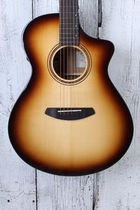 Breedlove Artista Pro Concert CE Acoustic Electric Guitar Burnt Amber with Case Cheap Sale Shop