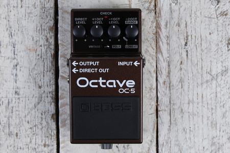 Boss OC-5 Octave Effects Pedal Electric Guitar and Bass Octave Effects Pedal Fast Delivery Cheap Online