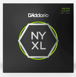 D'Addario NYXL45105 Nickel Wound Bass Guitar Strings - Light Top/Med Bottom, 45/105 Fashion Style For Sale