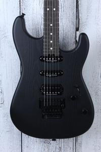 Charvel Pro-Mod San Dimas Style 1 HSS FR E Sassafras Electric Guitar Satin Black Limited Edition Sale Online