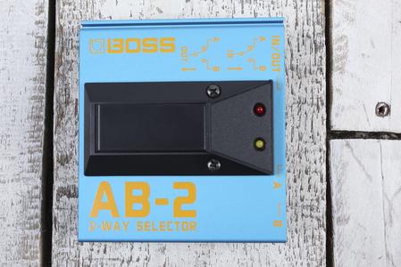 Boss AB-2 2 Way Selector Pedal Electric Guitar Footswitch with Silent Switching Discount Free Shipping