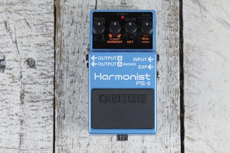 Boss PS-6 Harmonist Pitch Shifter Effects Pedal Electric Guitar Harmony Pedal Clearance Extremely