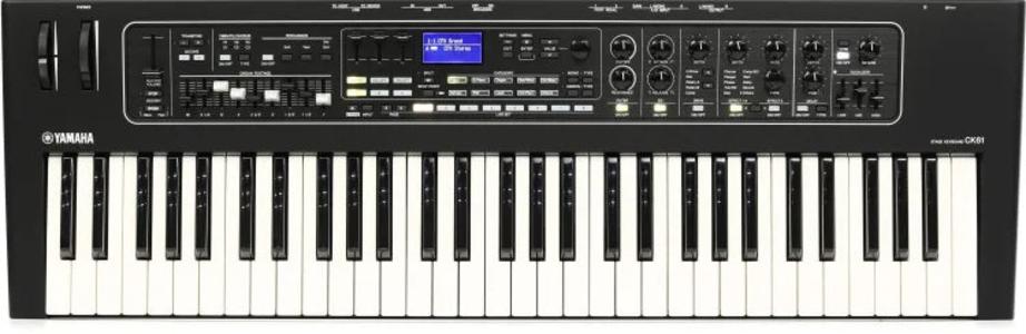 Yamaha CK61 61 Key Stage Keyboard Piano with Future System Basic Action Keyboard Cheap Brand New Unisex
