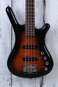 Warwick RockBass 4 String Bass Guitar Almond Sunburst Transparent Sale Exclusive