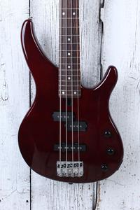 Yamaha TRBX174EW 4 String Bass Electric Guitar Exotic Wood Top Root Beer Finish Cheap Manchester Great Sale