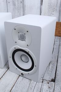 Yamaha HS7 Two Way Powered Studio Monitor PAIR OF TWO 95W Active Speakers White HS Cheap With Paypal