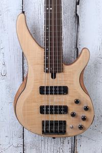 Yamaha TRBX605FM 5 String Electric Bass Guitar Flame Maple Top Natural Satin Free Shipping Best Pices