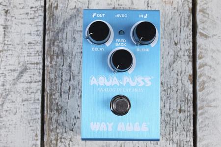 Way Huge Smalls Aqua Puss Analog Delay Pedal Electric Guitar Delay Effects Pedal Buy Cheap Newest
