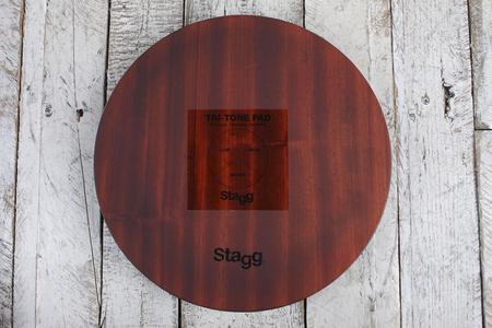 Stagg CAJ-TRIPAD Tri-Tone Pad Hand Percussion with Travel Bag Eastbay Online