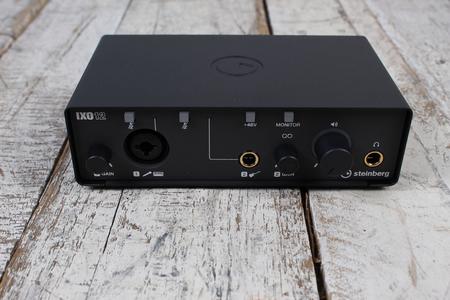 Steinberg IXO12 Audio Interface 2-In / 2-Out USB 2.0 Audio Interface Black New Styles For Sale
