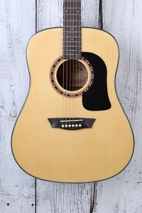 Washburn Apprentice D5 Dreadnought Acoustic Guitar Natural with Hardshell Case Free Shipping Big Discount
